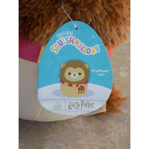 Squishmallows Plush 8" Harry Potter Gryffindor Lion Soft Stuffed Animal - Picture 3 of 4